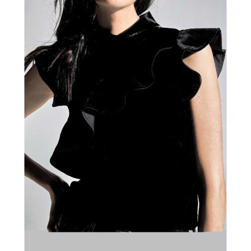 Velvet Sorbonne Dress Black McGuire